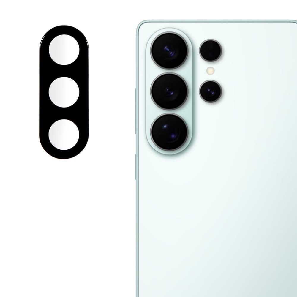 Techsuit – kompletní sklo fotoaparátu – Samsung Galaxy S26 Ultra – černé - náhled 1