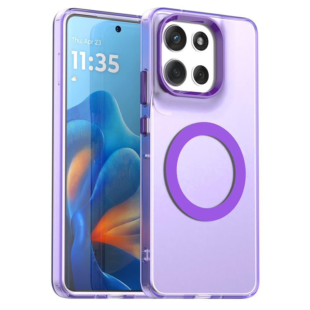 Techsuit – CandyCase MagSafe – Motorola Moto G86 – fialová - náhled 1