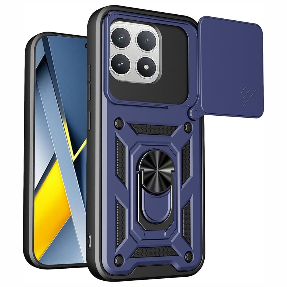 Techsuit – řada CamShield – Xiaomi Poco F8 Pro – modrá - náhled 1