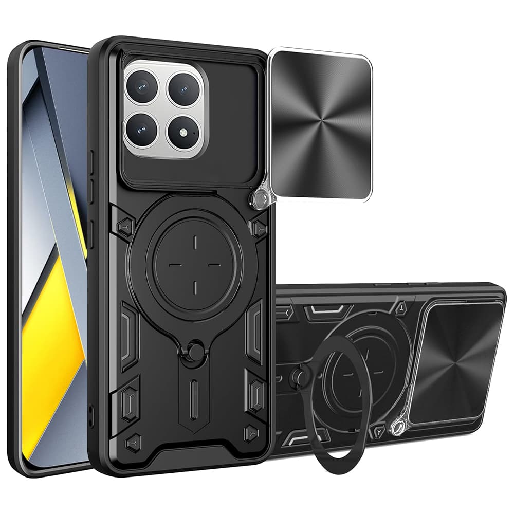 Techsuit - CamGuard Pro - Xiaomi Poco F8 Pro - černá - náhled 1
