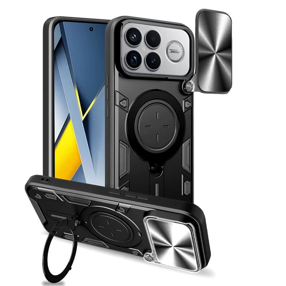 Techsuit - CamGuard Pro - Xiaomi Poco F8 Ultra - černá - náhled 1