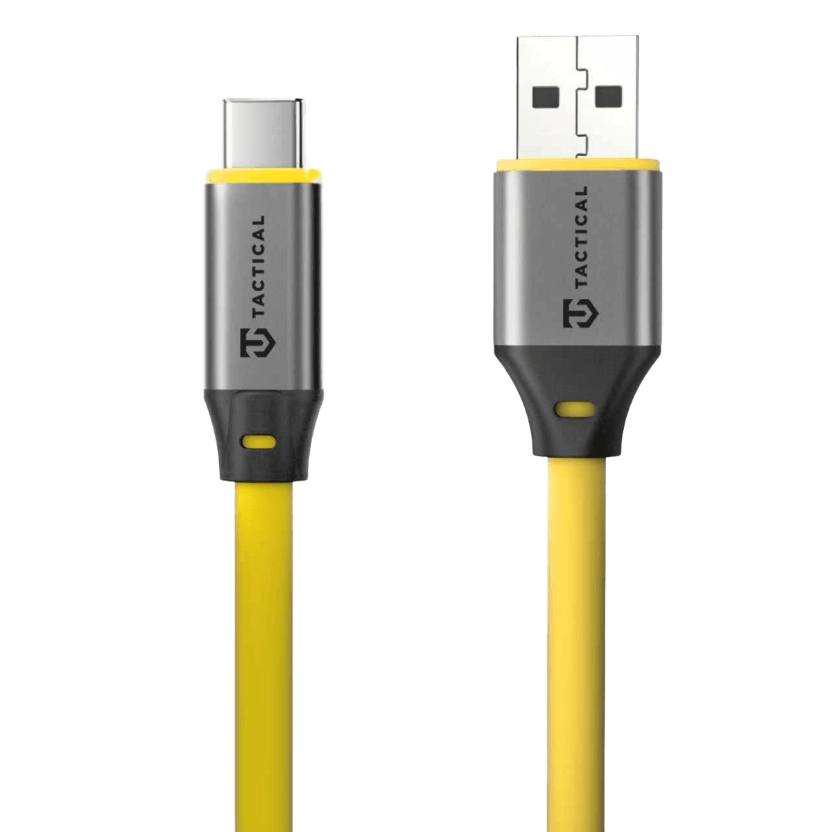 Datový kabel Tactical Fat Man 2.0 USB-A/USB-C 1m Yellow - náhled 1