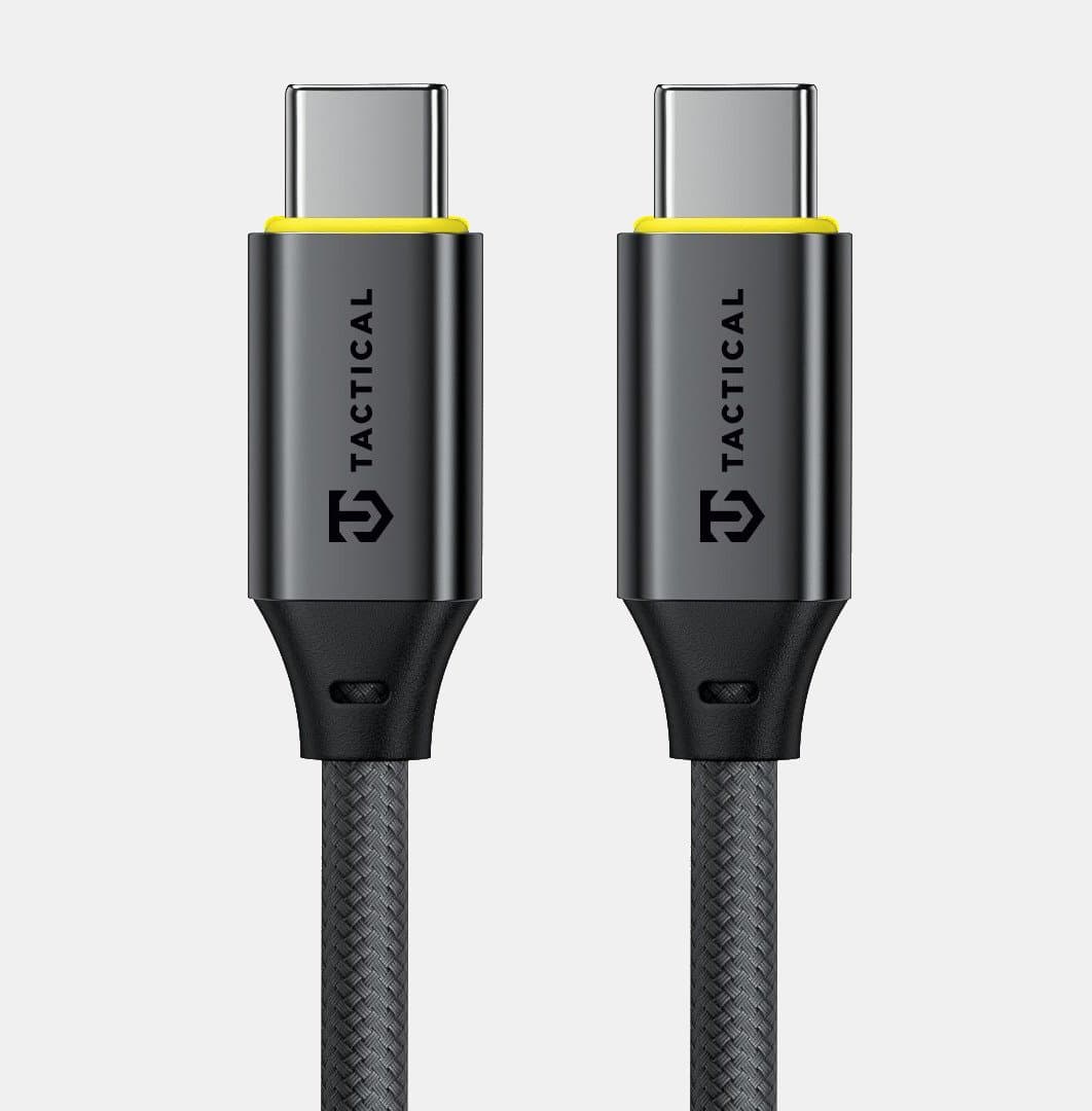 Datový kabel Tactical Fast Rope Aramid 2.0 USB-C/USB-C 1m - náhled 1