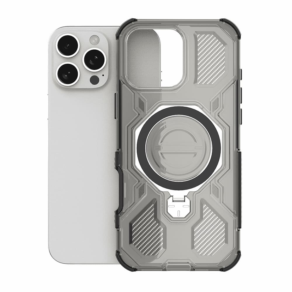 Techsuit - Carbon Shield PRO - OnePlus 15 - kouřově černá