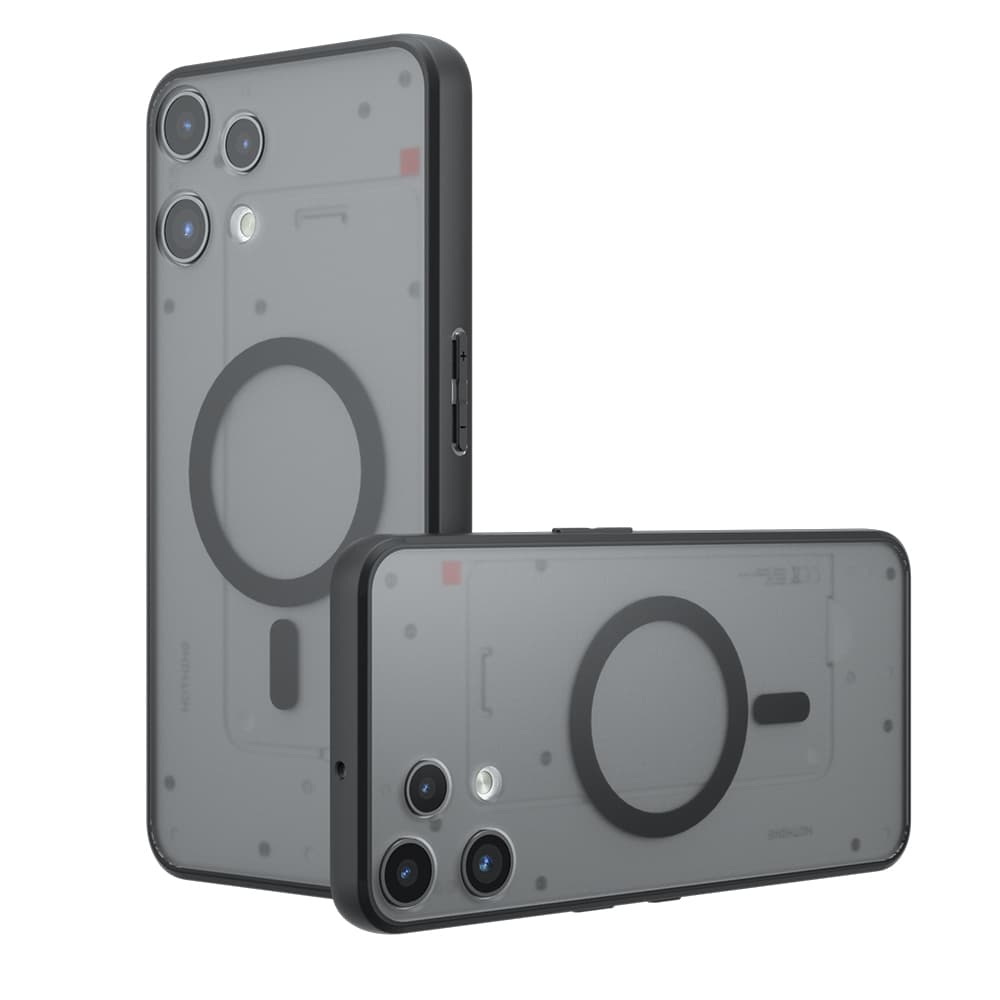 Techsuit – PureFrost MagSafe – Nothing Phone (3a) Lite – Frosted Black - náhled 1