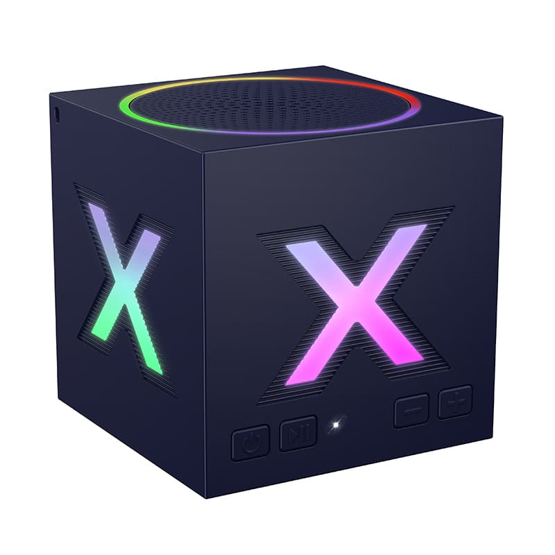 Reproduktor Borofone Portable Bluetooth BR101 Rubik modrý - náhled 1