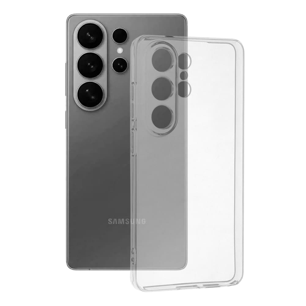 Techsuit - čirý silikon - Samsung Galaxy S26 Ultra - transparentní - náhled 1