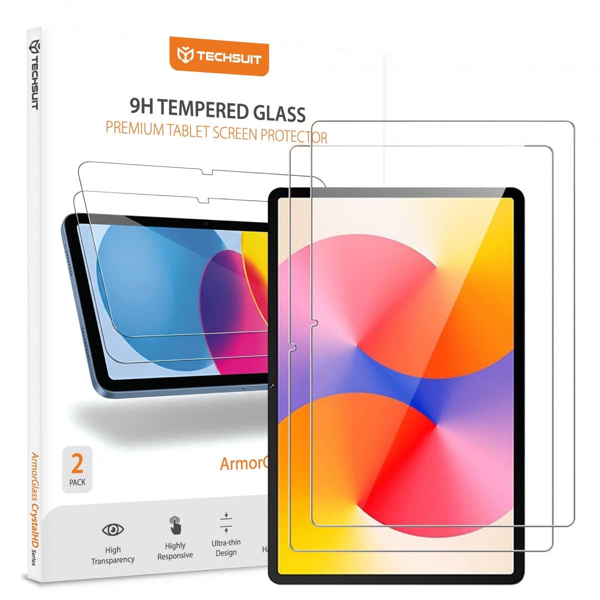 Techsuit - ArmorGlass CrystalHD (2 ks) - Huawei MatePad SE 11 - čiré - náhled 1