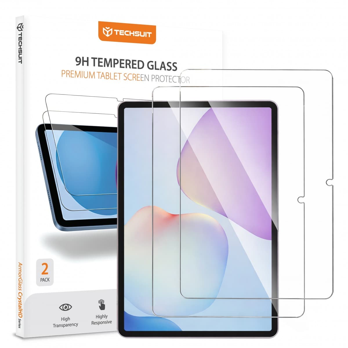 Techsuit - ochranné sklo ArmorGlass CrystalHD (2 kusy) - Huawei MatePad 11.5 (2025) - čiré - náhled 1