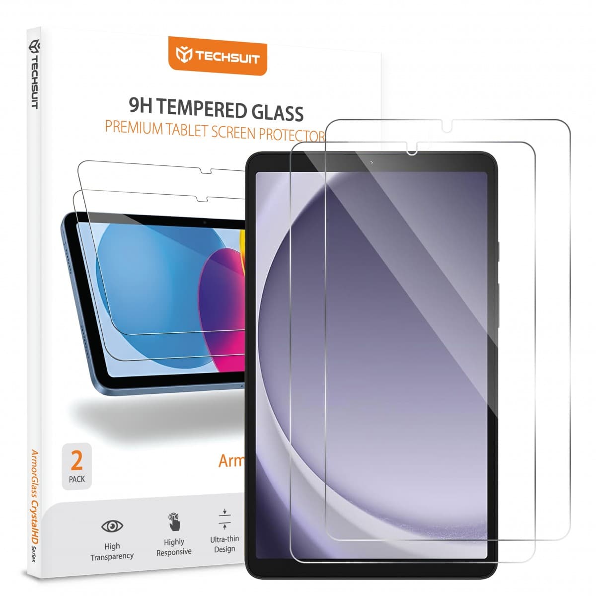 Techsuit - ArmorGlass CrystalHD (2 pack) - Samsung Galaxy Tab A9 / A11 - čiré - náhled 1