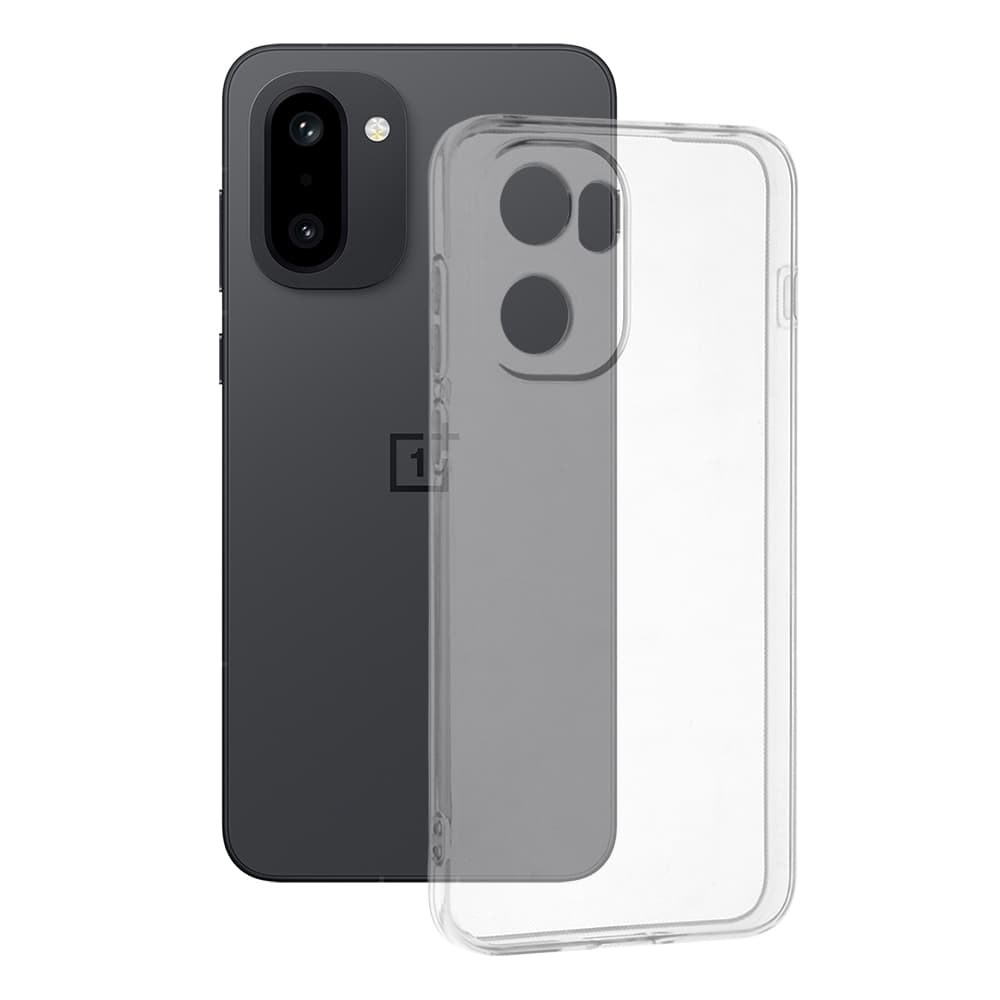 Techsuit - průhledný silikonový kryt - OnePlus 15R - transparentní - náhled 1