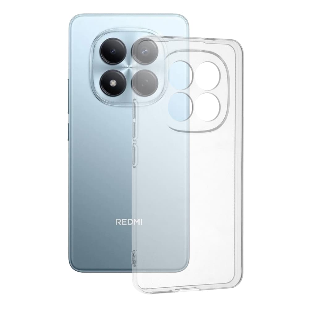 Techsuit - průhledný silikonový kryt - Xiaomi Redmi Note 15 Pro 4G - transparentní - náhled 1