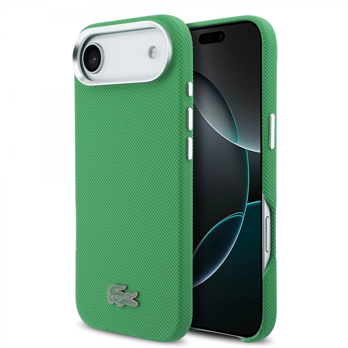Zadní kryt Lacoste Iconic Petit Pique Metal Logo MagSafe pro iPhone Air Green - náhled 1