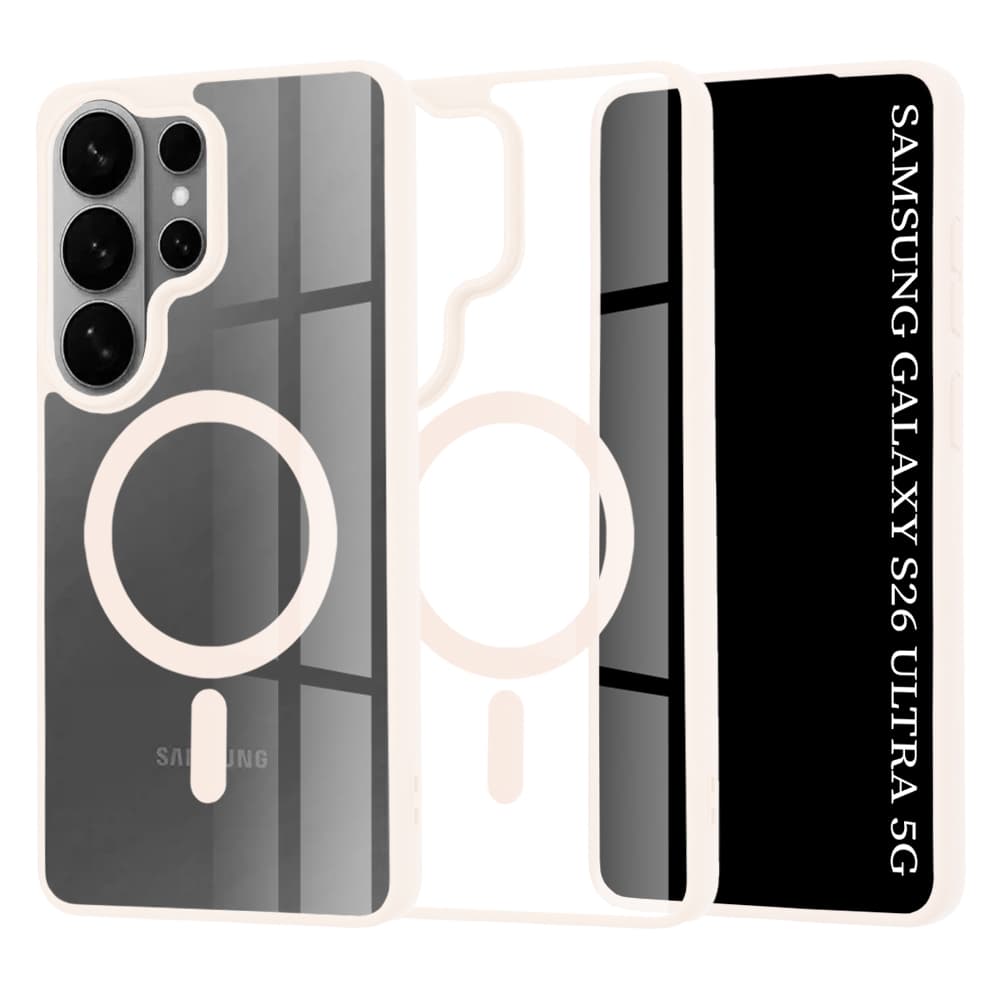 Techsuit - MagSafe Pro - Samsung Galaxy S26 Ultra - tělová růžová - náhled 1