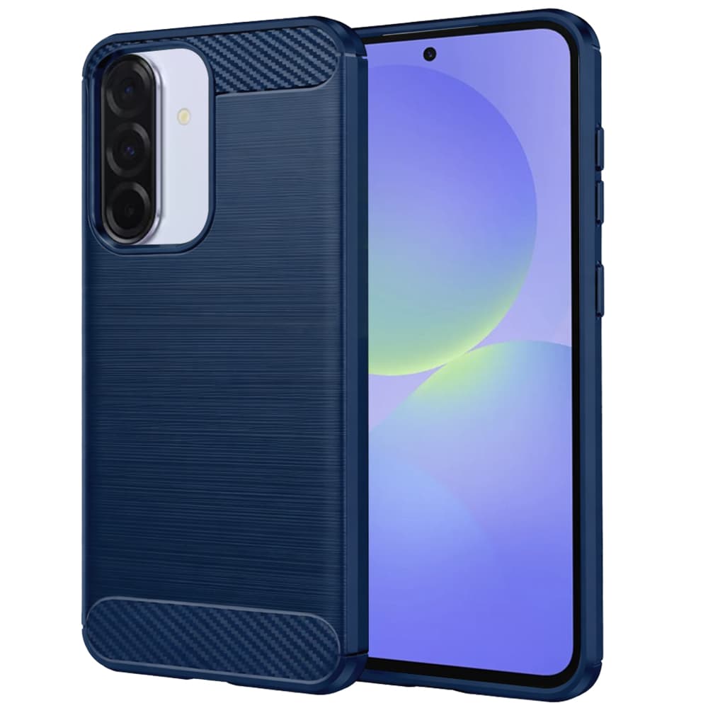 Techsuit - Carbon Silicone - Samsung Galaxy A37 5G - modrý - náhled 1