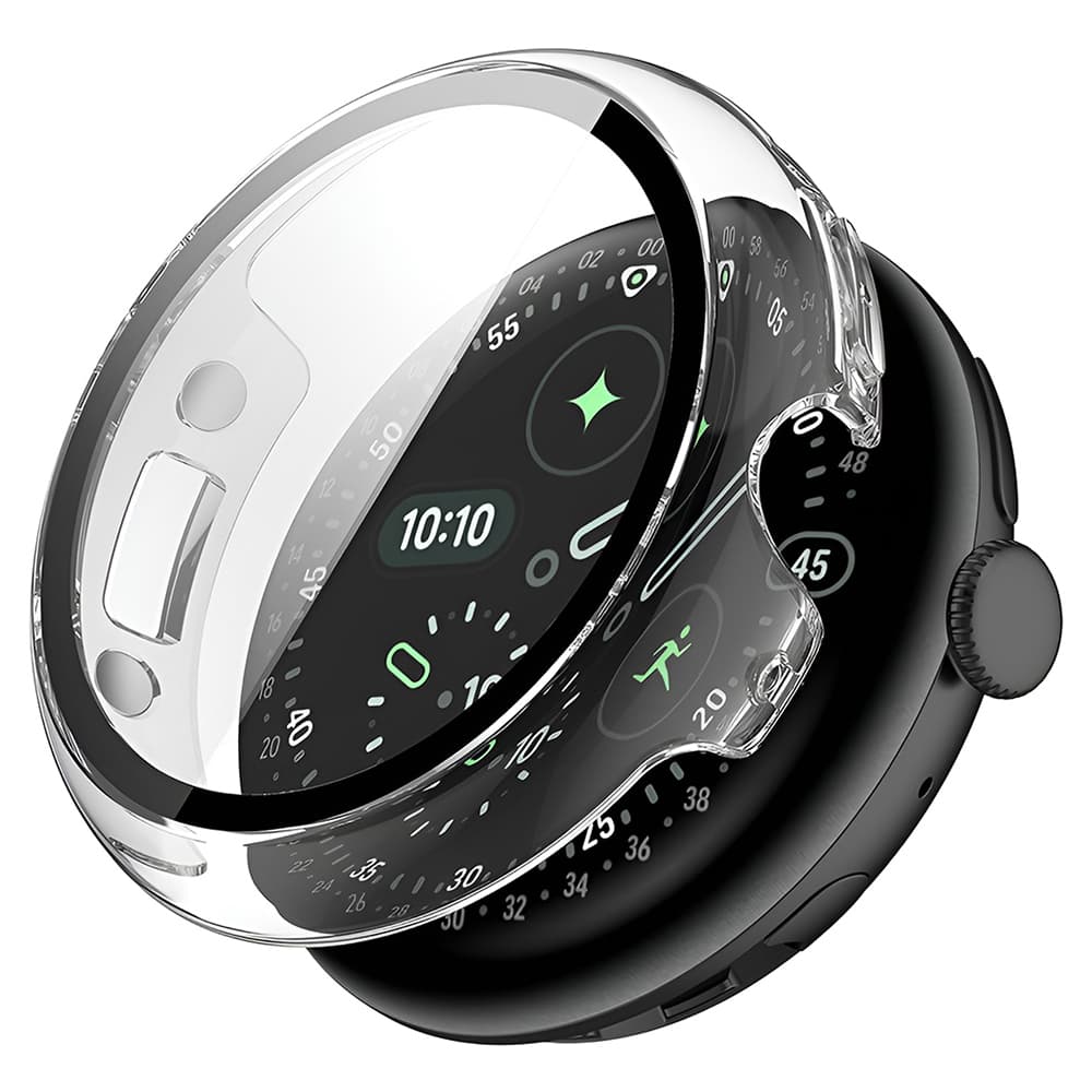 Techsuit - Defense360 Pro + ochrana displeje - Google Pixel Watch 4 41mm - čirá - náhled 1