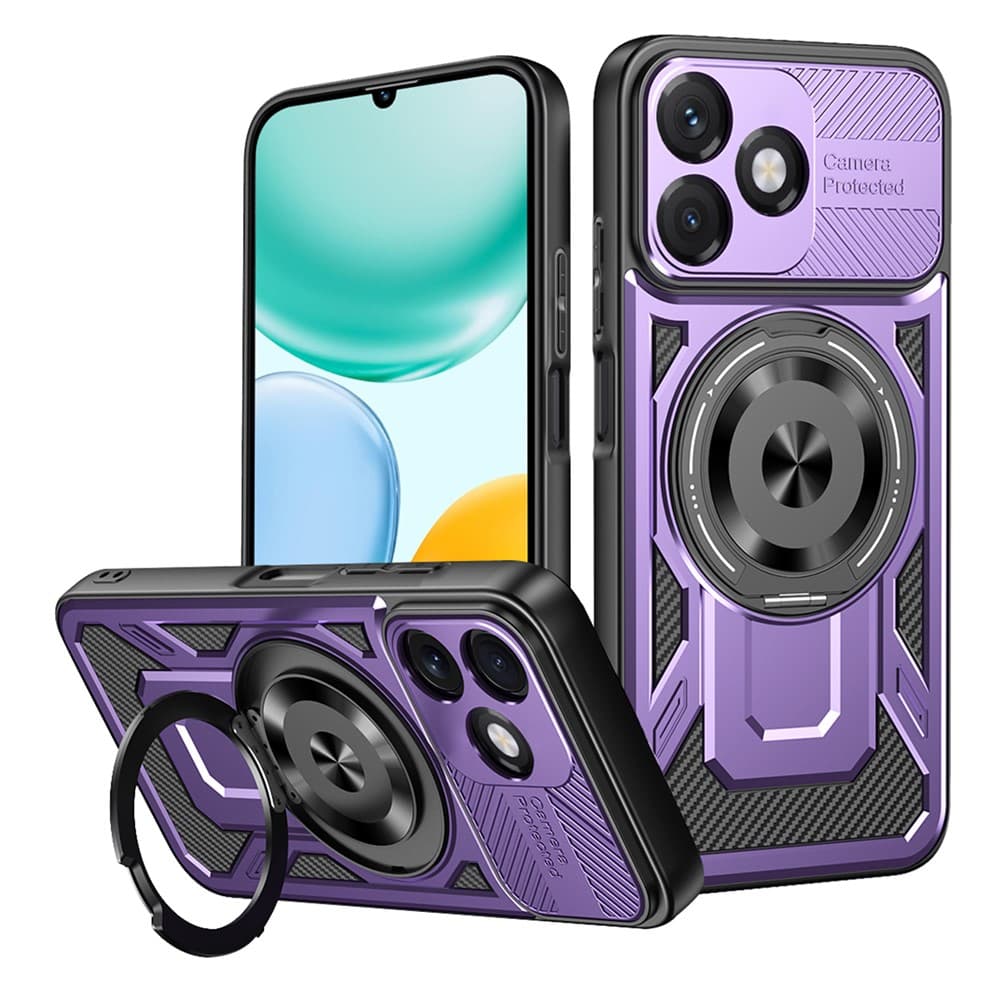 Techsuit - RuggedCam - Honor X5c Plus - fialová - náhled 1