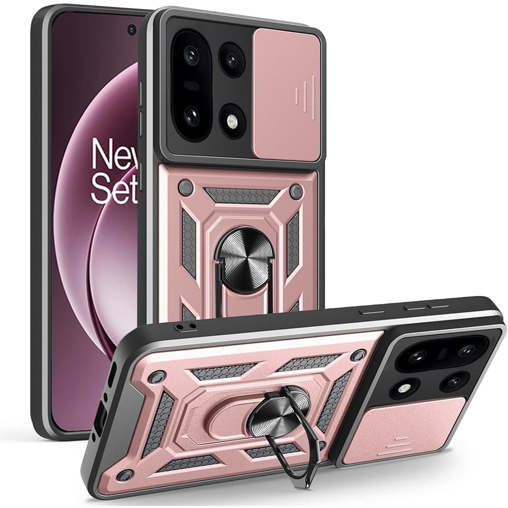 Techsuit CamShield series OnePlus 15 růžově zlatá - náhled 1