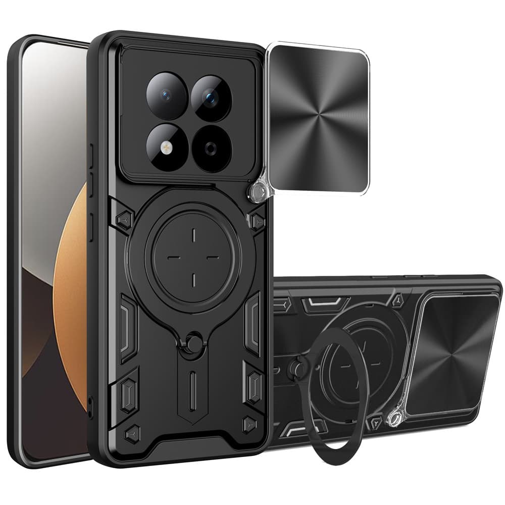 Techsuit - CamGuard Pro - Xiaomi Redmi Note 15 Pro 5G - černá - náhled 1
