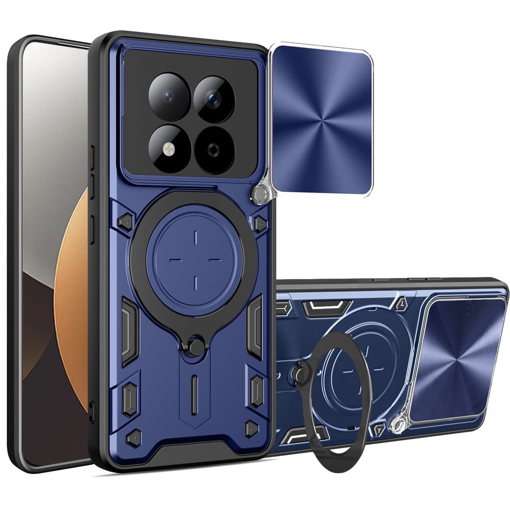 Techsuit - CamGuard Pro - Xiaomi Redmi Note 15 Pro 5G - modrá - náhled 1