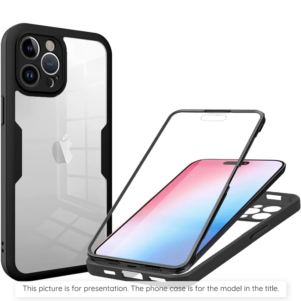 Techsuit - ColorVerse 360 Series + ochranná fólie - Xiaomi Redmi Note 15 Pro 5G - černá