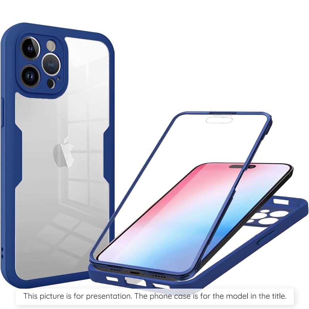 Techsuit - ColorVerse 360 Series + ochrana displeje - Xiaomi Redmi Note 15 Pro 5G - modrá