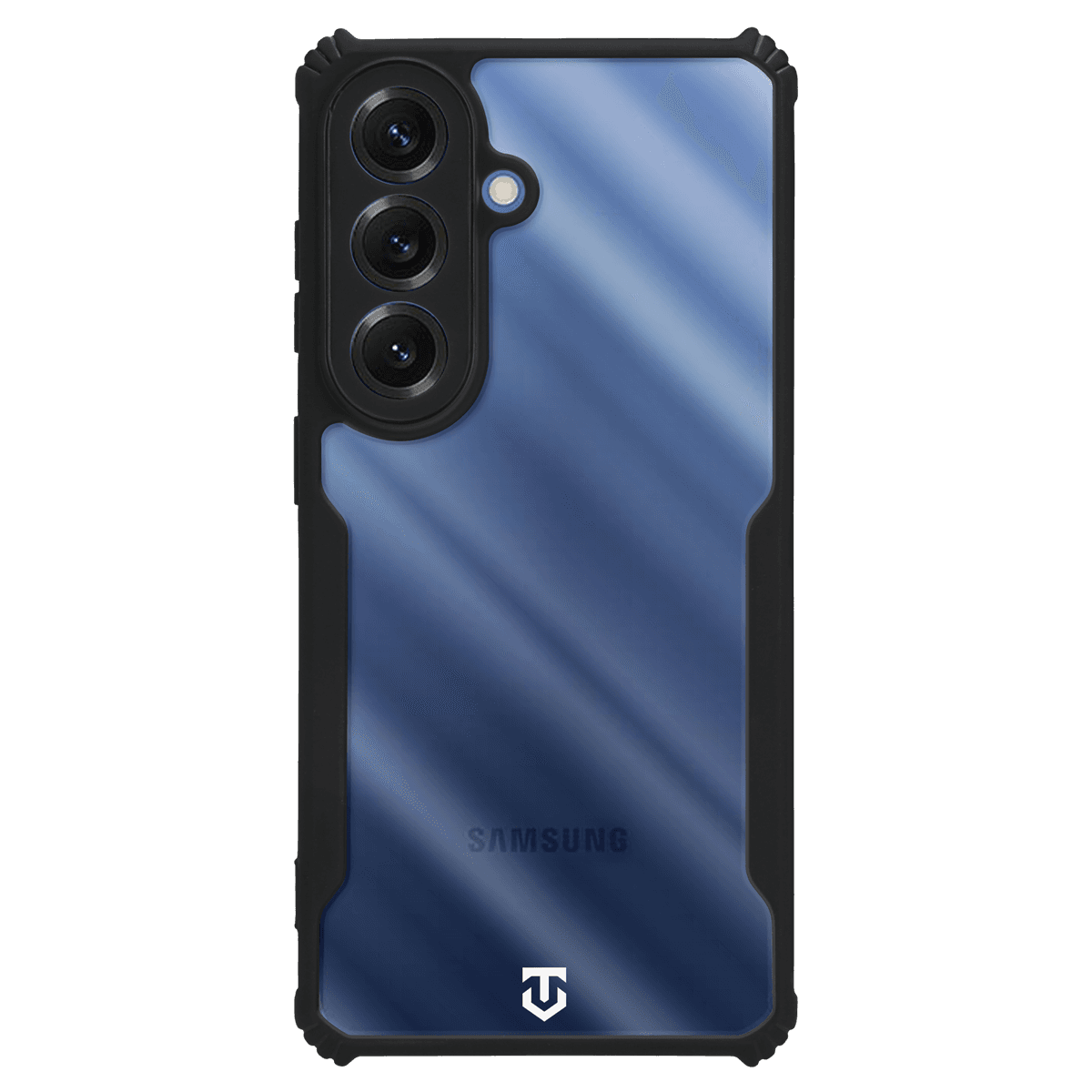 Zadní kryt Tactical Quantum Stealth pro Samsung Galaxy S26 Clear/Black - náhled 1