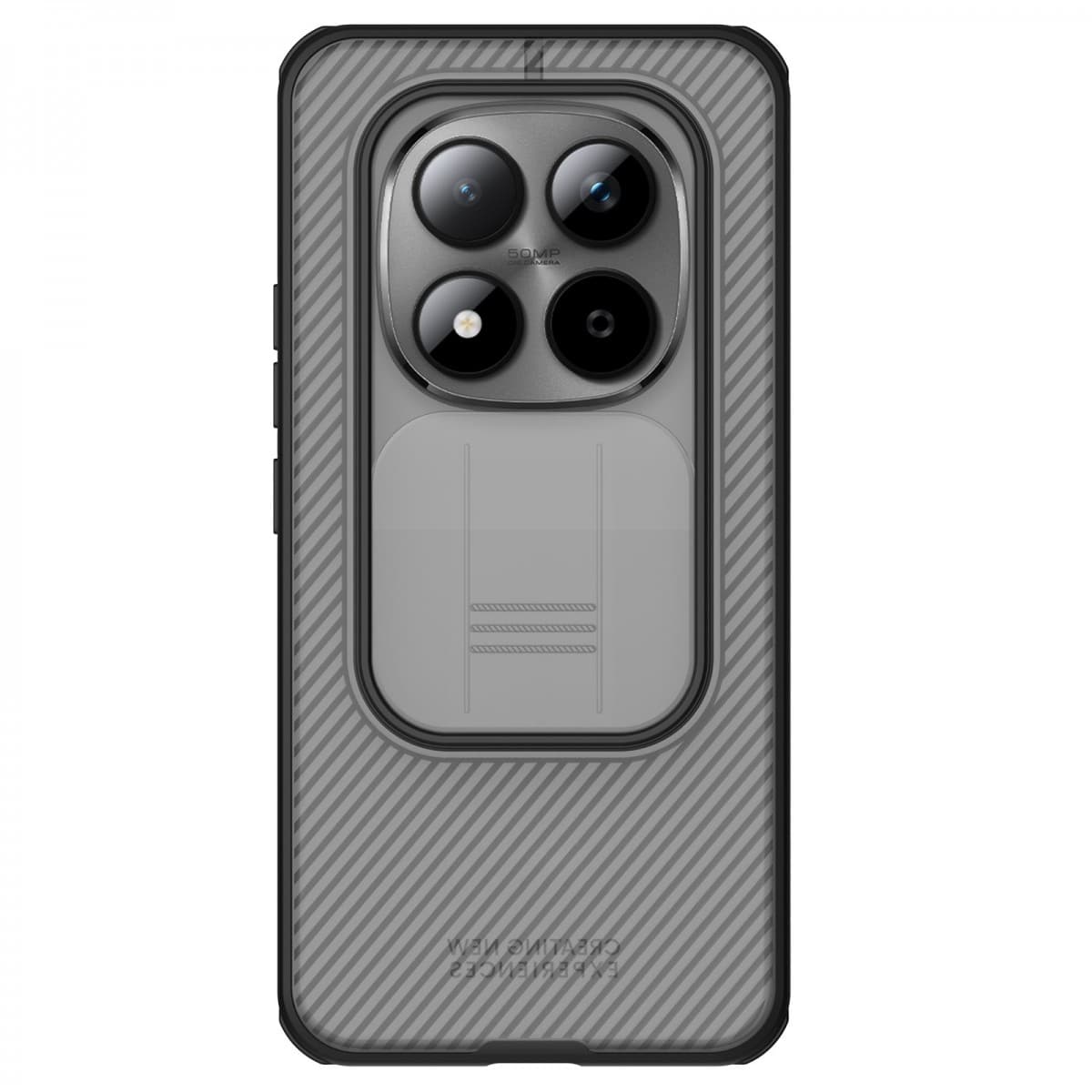 Zadní kryt Nillkin CamShield PRO pro Xiaomi Redmi Note 15 Pro+ 5G Transparent Black - náhled 1