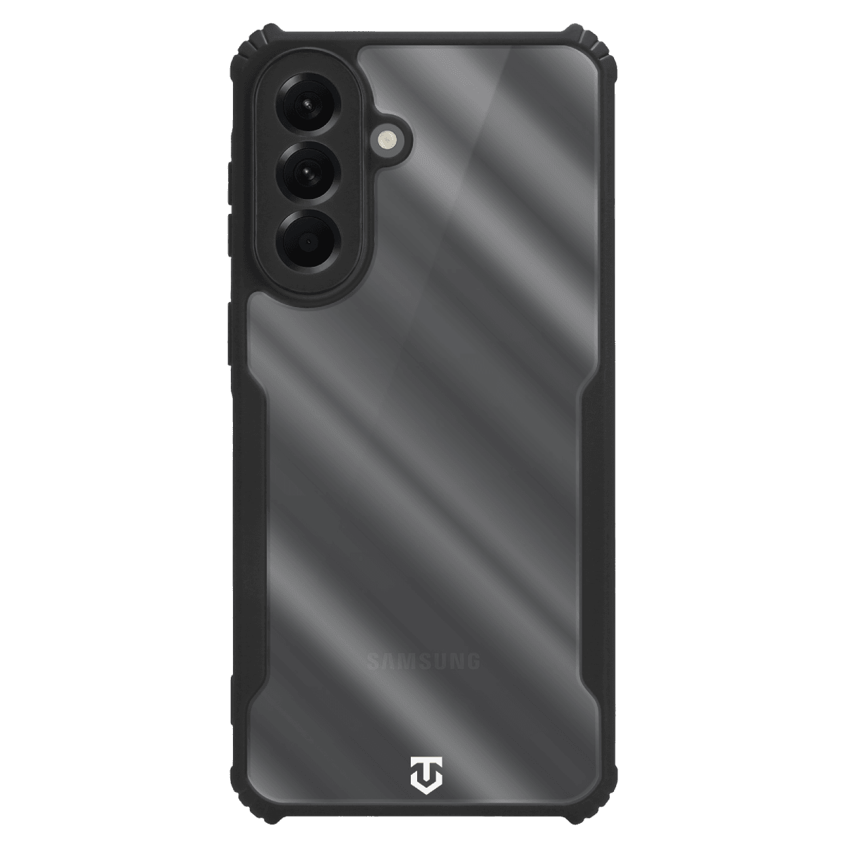 Zadní kryt Tactical Quantum Stealth pro Samsung Galaxy A57 Clear/Black - náhled 1