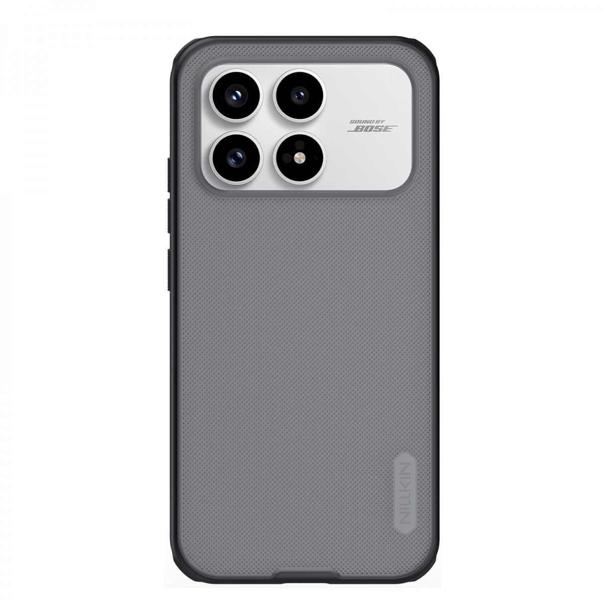 Zadní kryt Nillkin Super Frosted PRO pro Poco F8 Pro Transparent Black - náhled 1