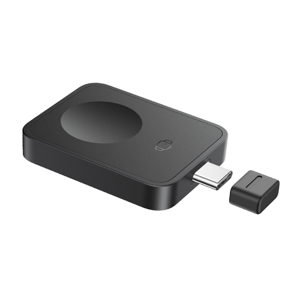 Baseus - magnetická bezdrátová nabíječka MagPro (P10264106123-00) - pro Apple Watch, USB-C, 2.5W - Cosmic Black - náhled 1
