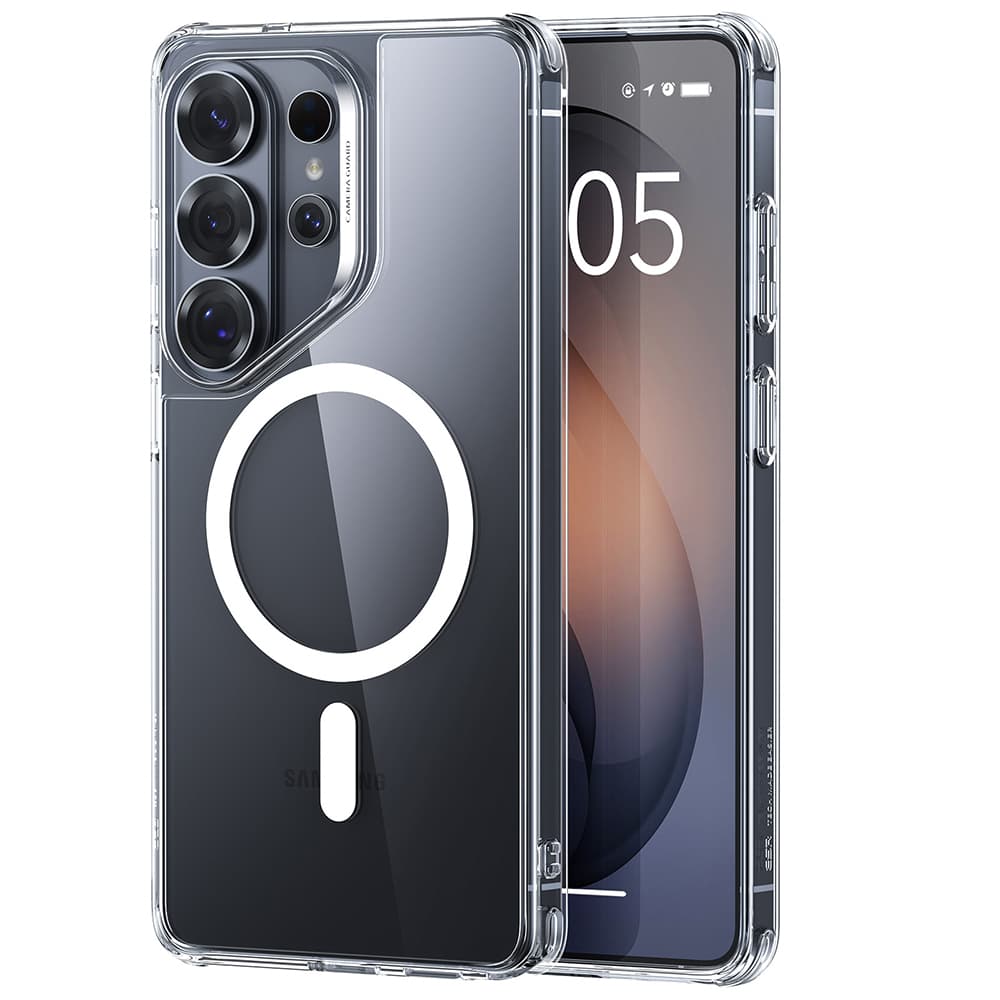 ESR Classic Hybrid HaloLock pro Samsung Galaxy S26 Ultra, čirý - náhled 1