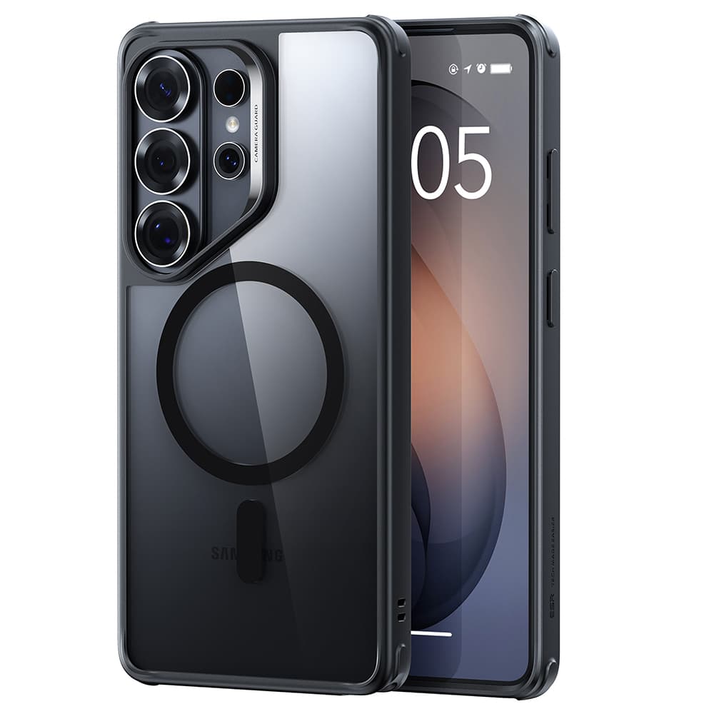 ESR - Classic Hybrid HaloLock - Samsung Galaxy S26 Ultra - průhledná černá - náhled 1