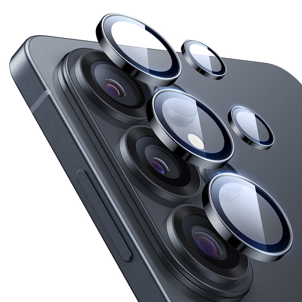 ESR Armorite ochranná skla objektivu fotoaparátu pro Samsung Galaxy S26 Ultra, černá - náhled 1