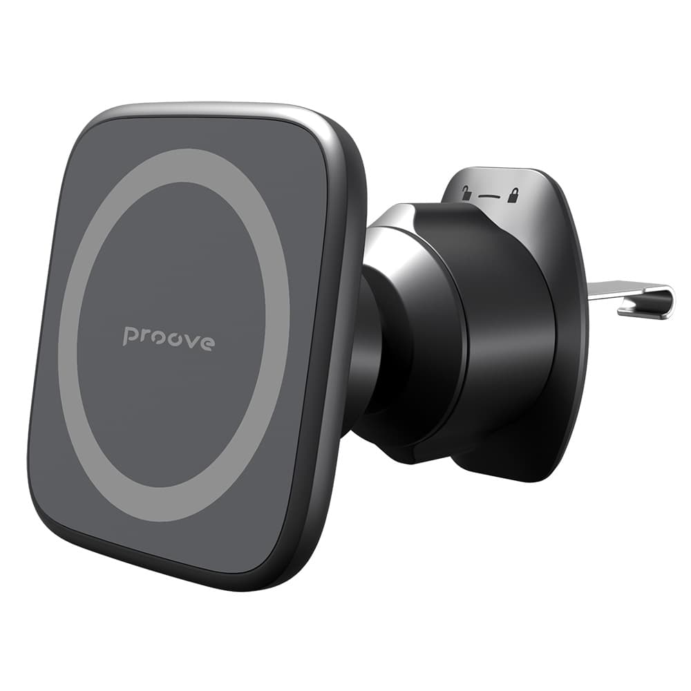 Proove - držák do auta Block (CHMA00000001) - magnetický, do mřížky ventilace, se silikonovým povrchem, univerzální - černá - náhled 1