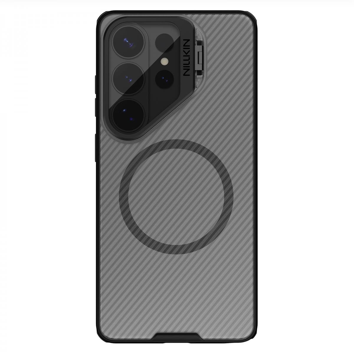 Zadní kryt Nillkin CamShield Prop Magnetic (Transparent Lens) pro Samsung Galaxy S26 Ultra Transparent Black - náhled 1