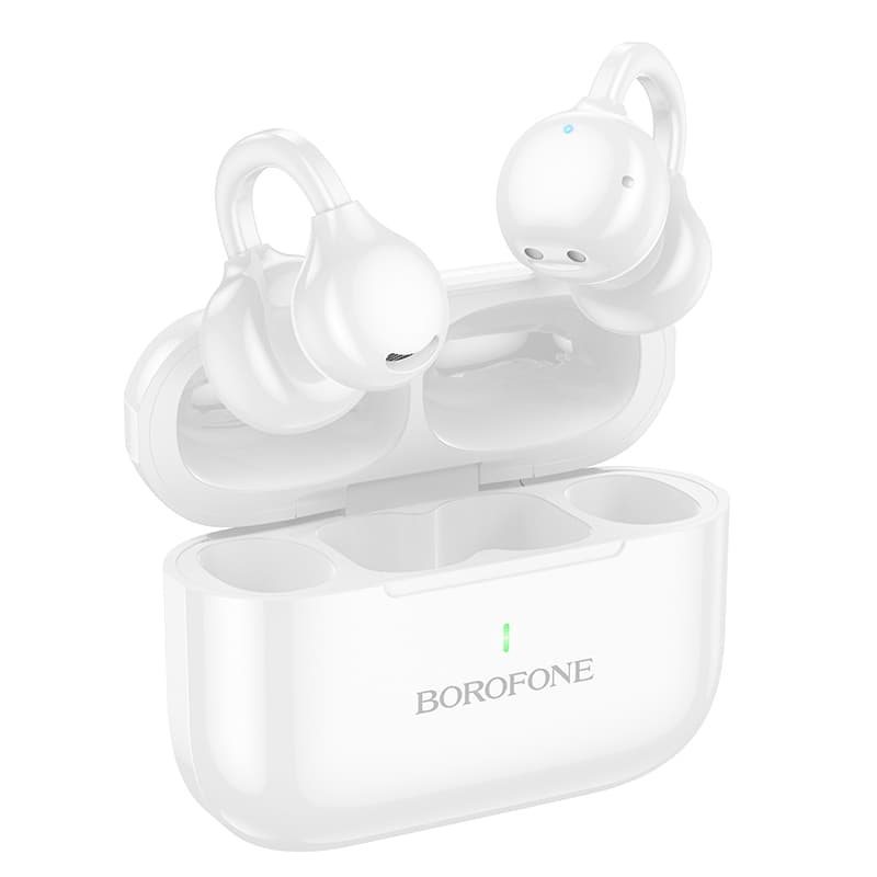 Bluetooth sluchátka Borofone TWS BW95 Cancion bílá - náhled 1