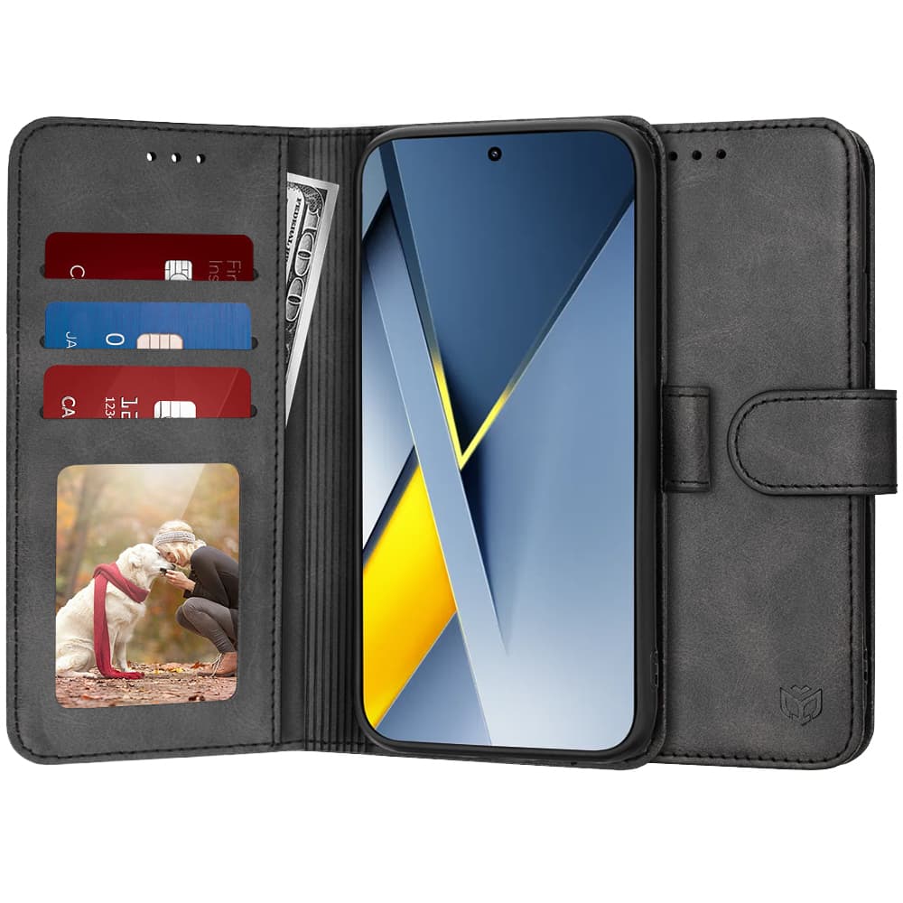 Techsuit knížkové pouzdro Xiaomi Poco F8 Ultra černá - náhled 1