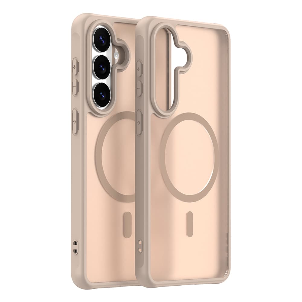 Kryt Techsuit HaloFrost II MagSafe pro Samsung Galaxy S26 Plus, zlatá - náhled 1
