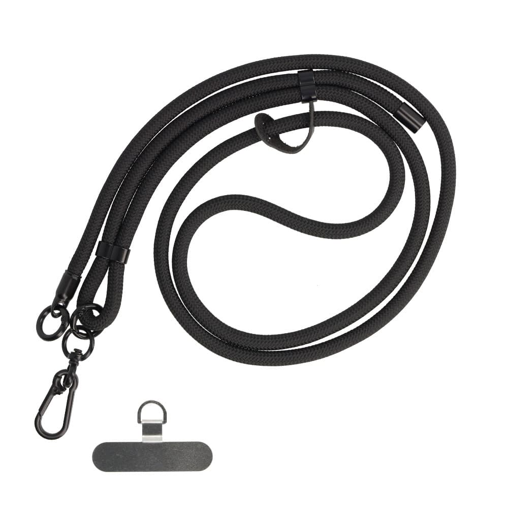 Šňůrka na krk na mobil GC-M2-008 černá