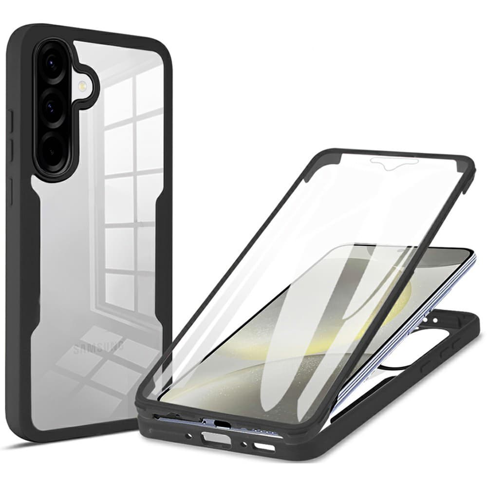 Techsuit - ColorVerse 360 Series + ochranná fólie - Samsung Galaxy A37 5G - černá - náhled 1