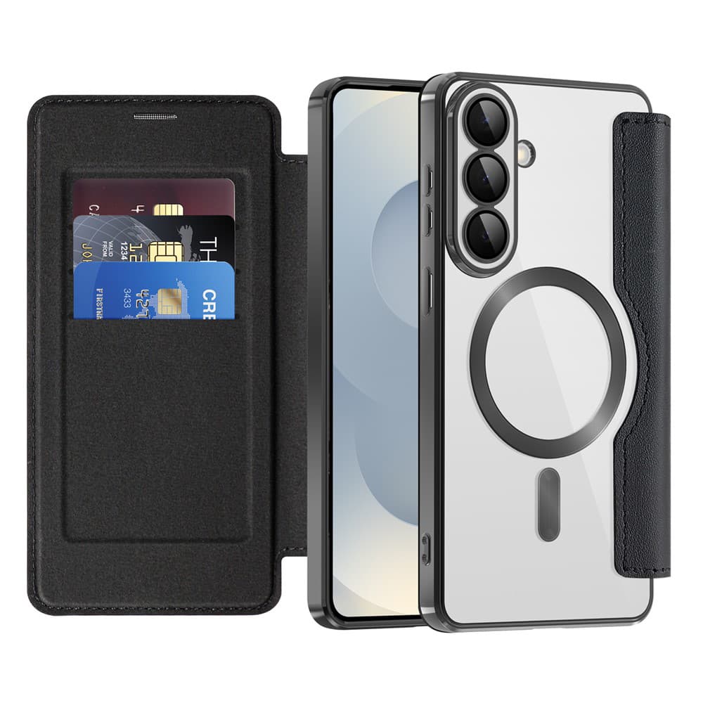 Techsuit knížkové pouzdro SmartMag pro Samsung Galaxy S26 Plusčerné - náhled 1