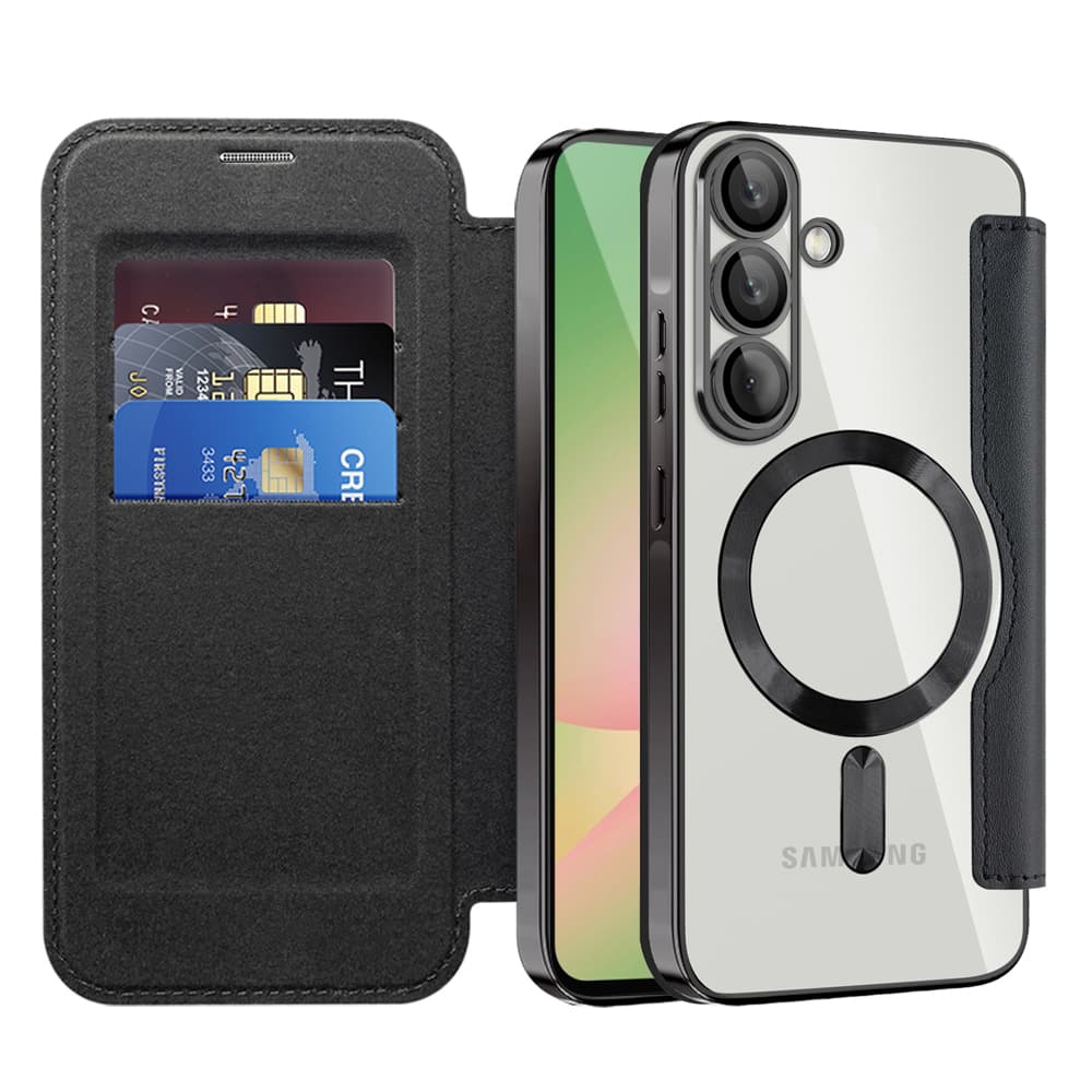 Techsuit knížkové pouzdro SmartMag pro Samsung Galaxy A57 5Gčerné - náhled 1