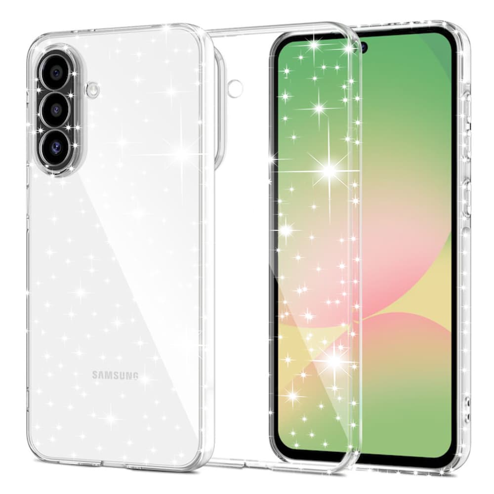 Techsuit - SparkleSkin Series - Samsung Galaxy A57 5G - průhledný - náhled 1