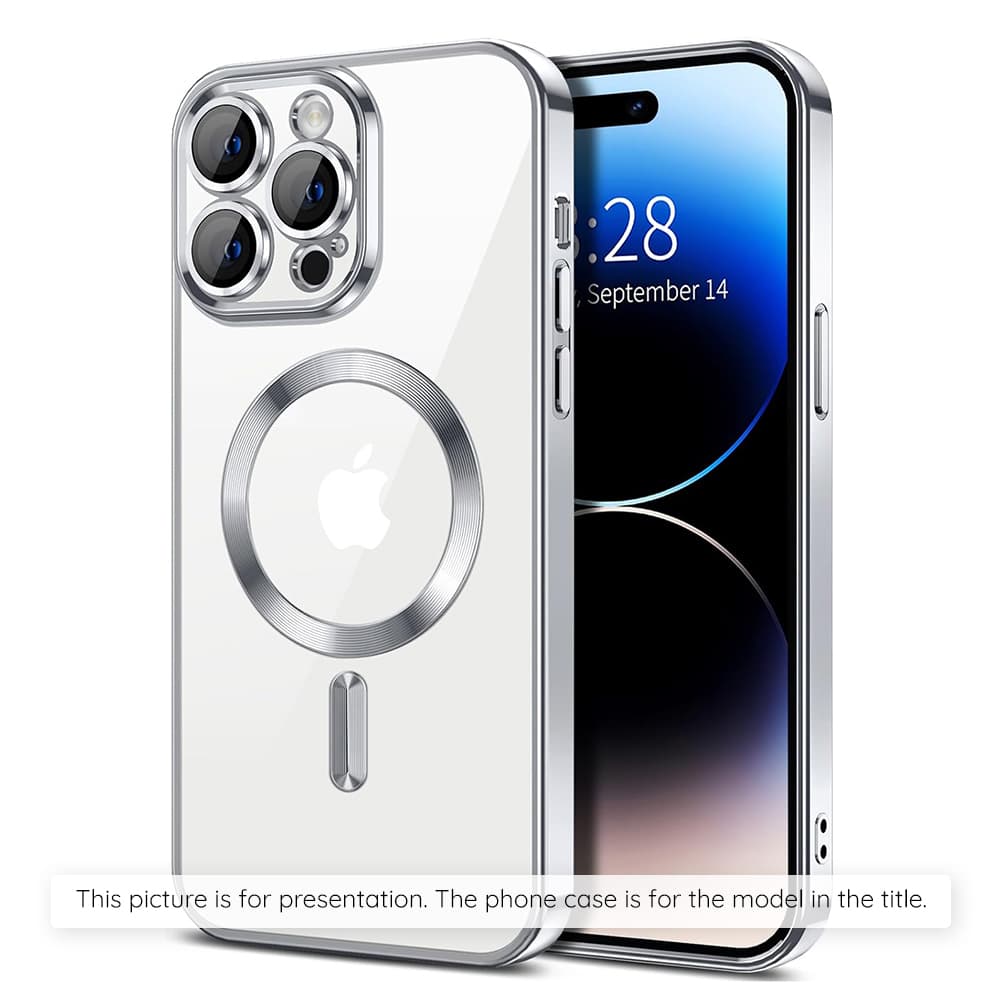 Techsuit - Luxury Crystal MagSafe - Samsung Galaxy S26 Plus - stříbrná