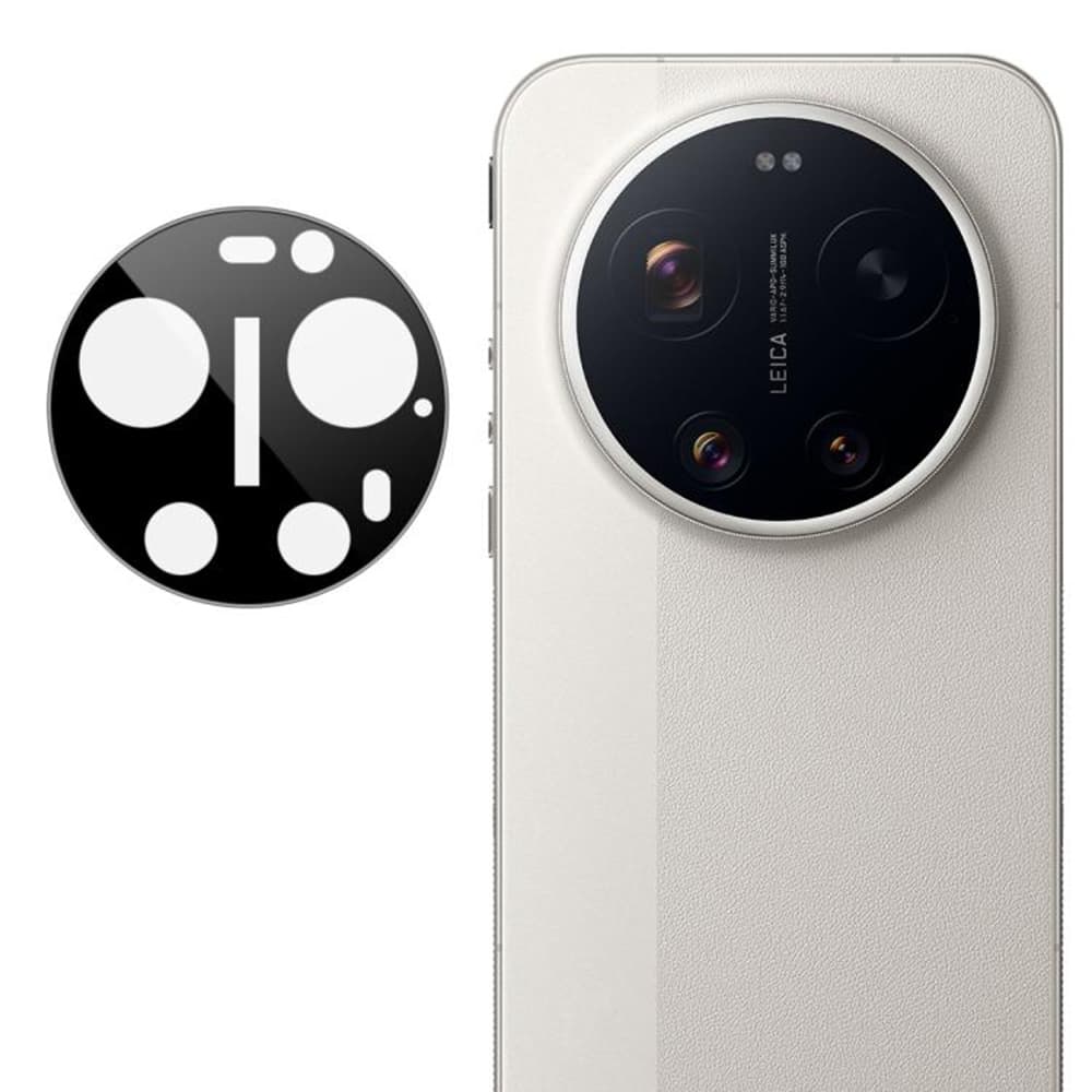 Techsuit - ochranné sklo fotoaparátu - Xiaomi 17 Ultra - černá - náhled 1