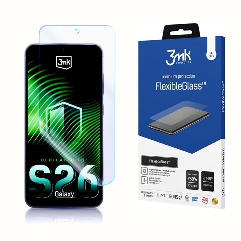 3mk FlexibleGlass pro Samsung Galaxy S26čiré - náhled 1