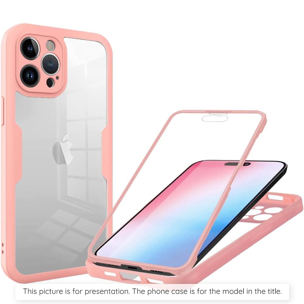 Techsuit ColorVerse 360° + ochranné sklo pro Samsung Galaxy S26 Ultra - růžová