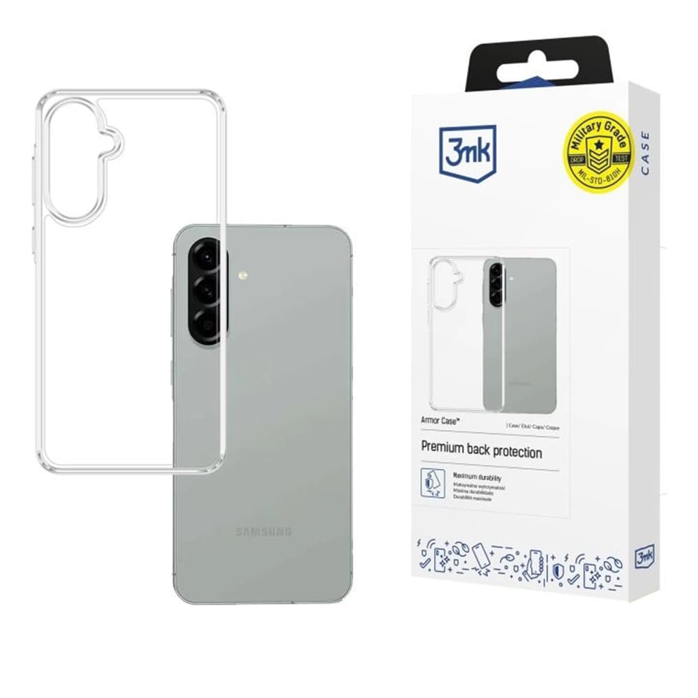 3mk - Armor Case - Samsung Galaxy A57 5G - transparentní