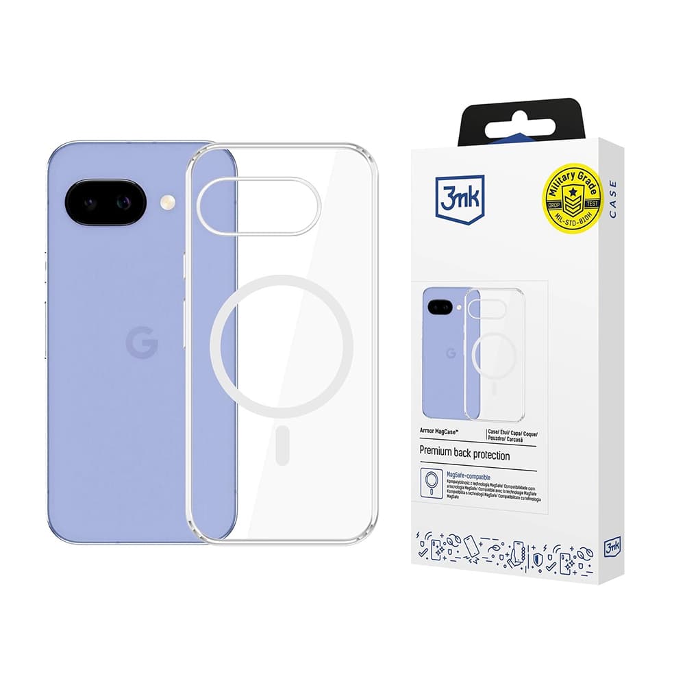 3mk - Armor MagCase - Google Pixel 10a - průhledný - náhled 1